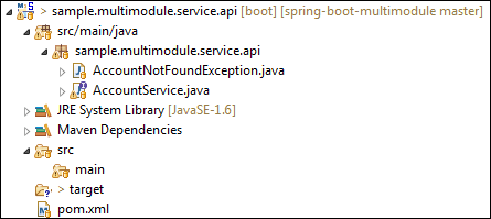Spring Boot Multi-Module Project
